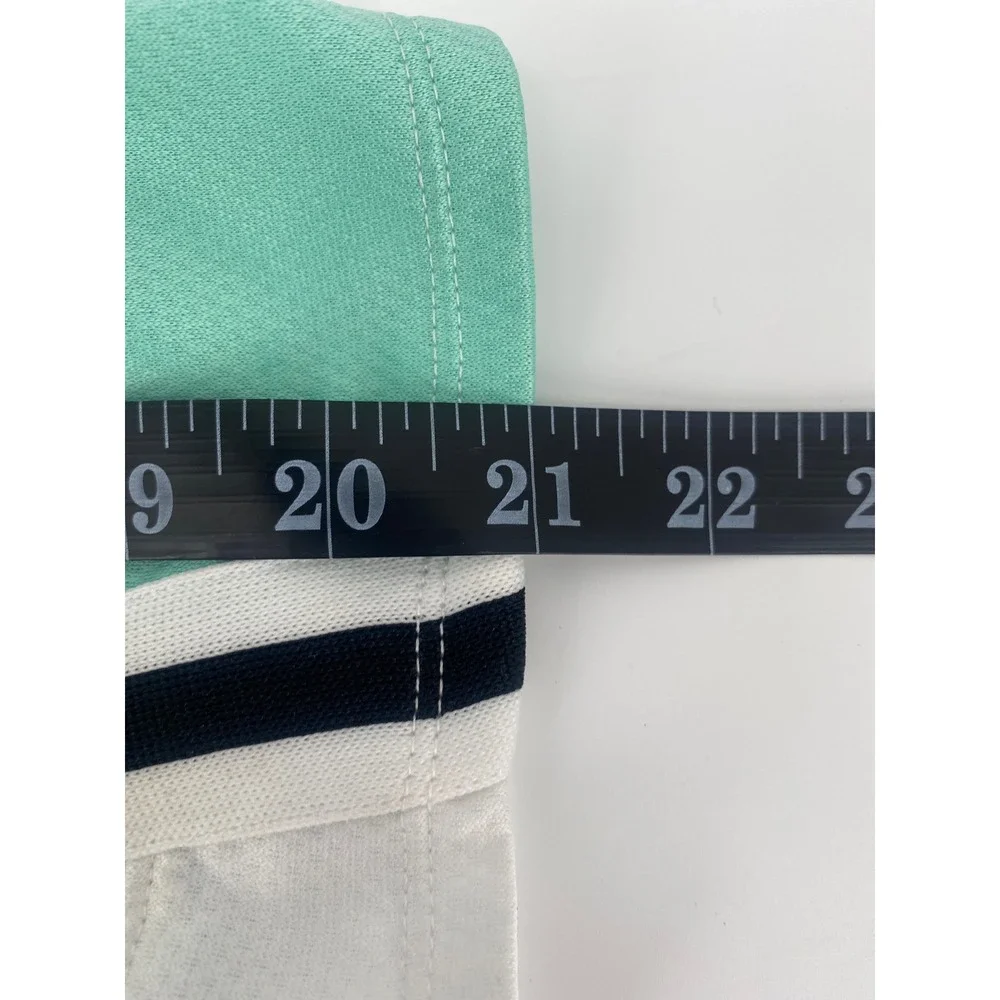 Jordan Basketball Shorts Large Mint Green Excellent Dri-FIT Mesh Striped Mens